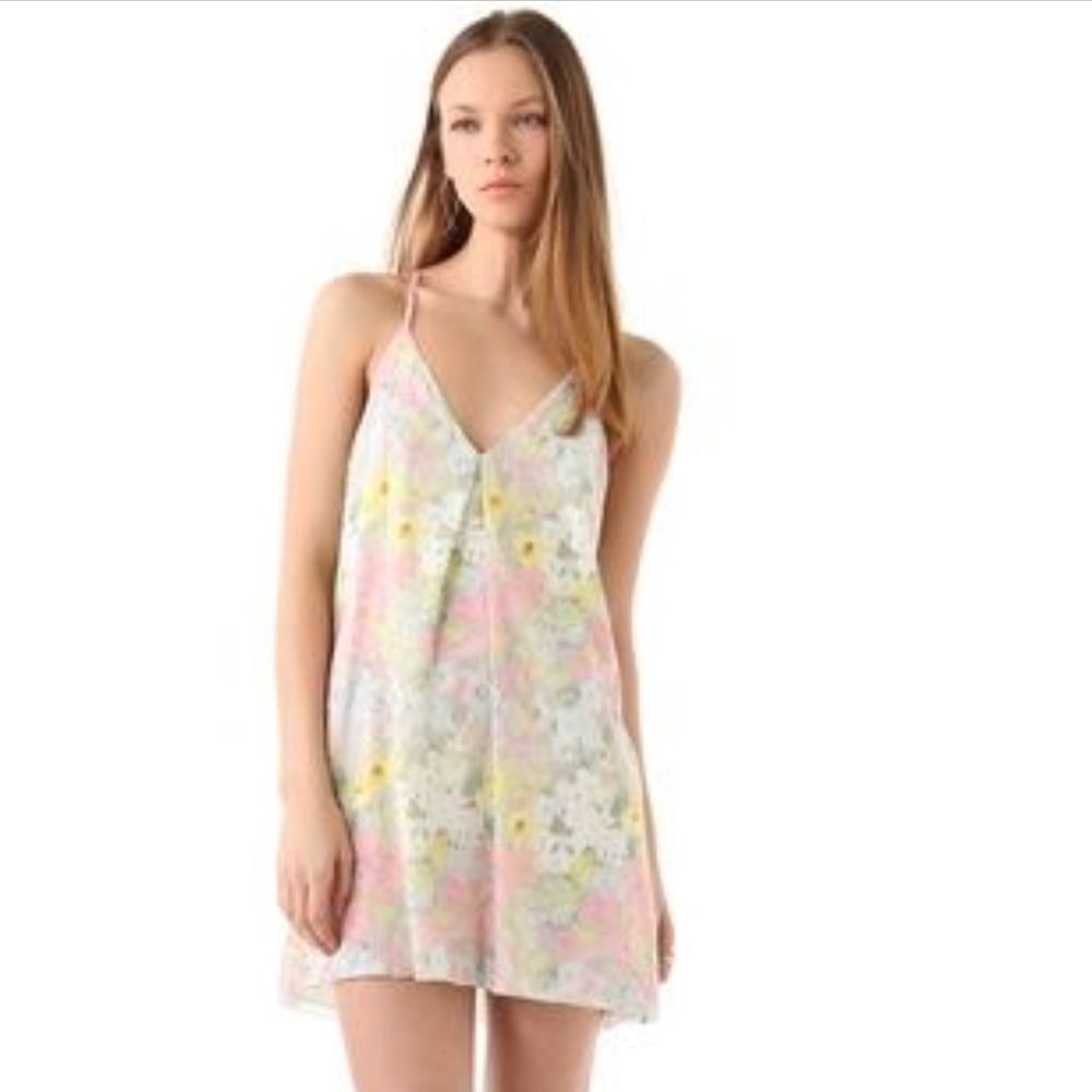 Alice + Olivia Fierra Y-Back Mini Dress